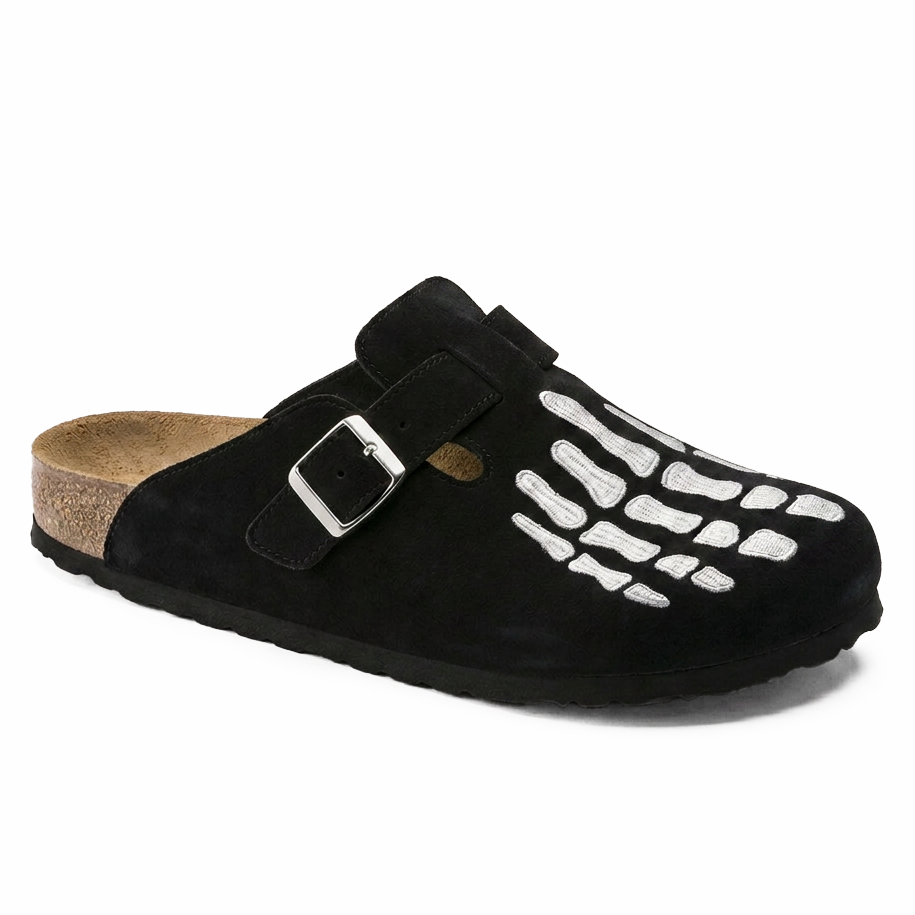 Clogg's Skeleton Clogs Unisex Slip-On Footwear