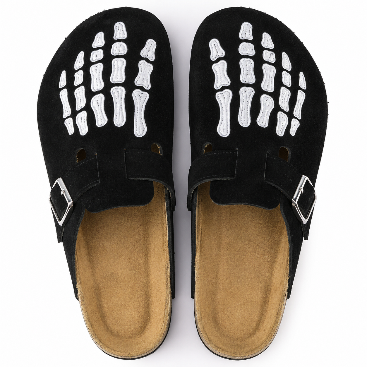 Clogg's Skeleton Clogs Unisex Slip-On Footwear