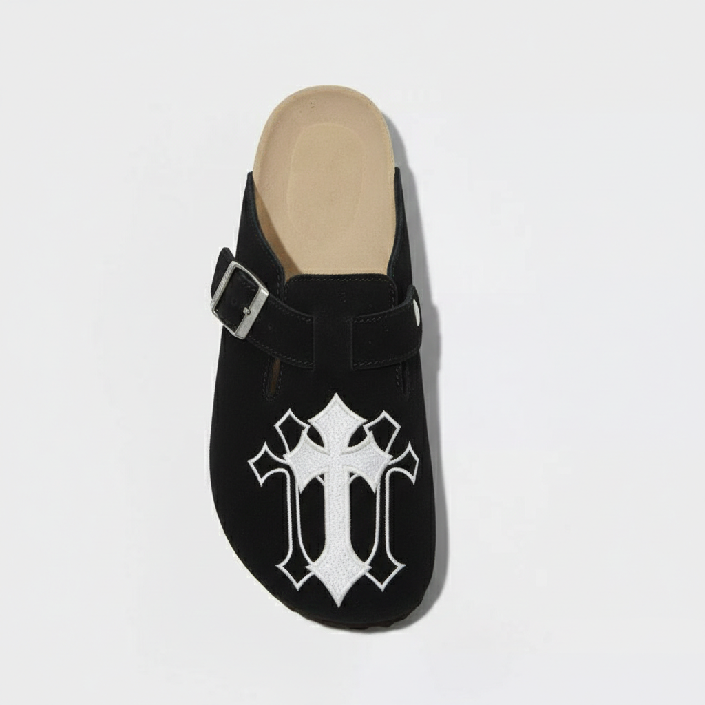 Clogg's Chrome Clogs Unisex Slip-On Footwear