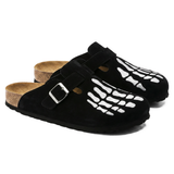 Clogg's Skeleton Clogs Unisex Slip-On Footwear