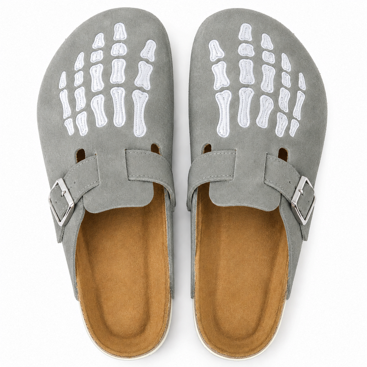 Clogg's Skeleton Clogs Unisex Slip-On Footwear