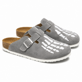 Clogg's Skeleton Clogs Unisex Slip-On Footwear