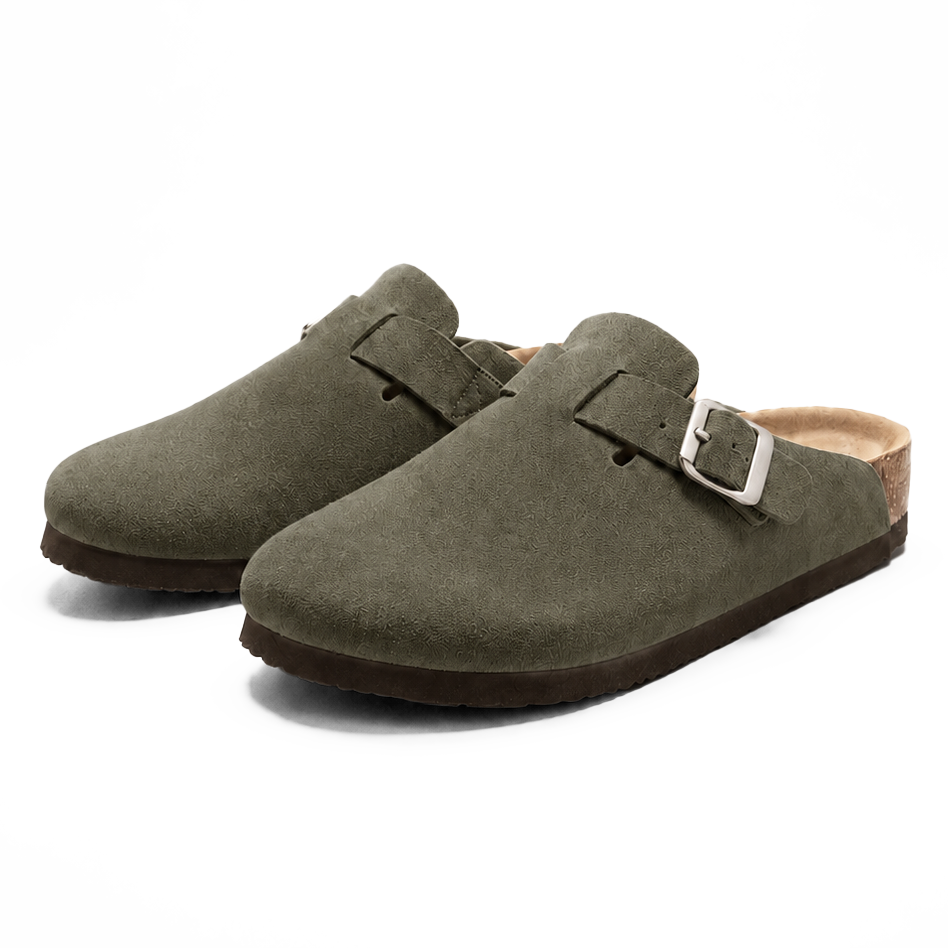 Clog Studios Men's Suede Clogs