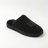 Clog Studios Men's Cowboy Slippers Leather Brown