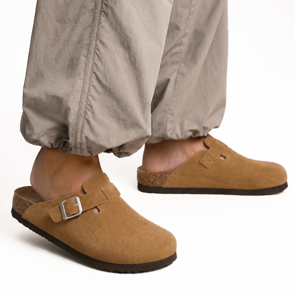 Clog Studios Men's Suede Clogs