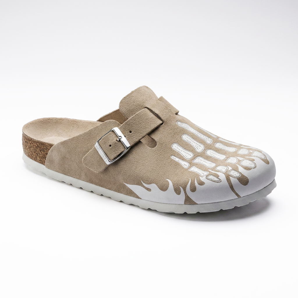 Clogg's Skeleton Clogs Unisex Slip-On Footwear