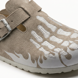Clogg's Skeleton Clogs Unisex Slip-On Footwear